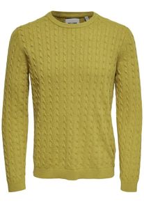 Only & Sons Only & Sons, Herren Pullover, Zitronengelb