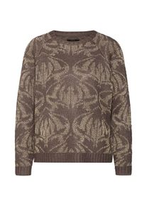 Only, Damen Pullover, Braun / Gold
