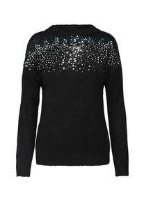 V&eacute;ro Moda VERO MODA, Damen Pullover, Schwarz / Silber