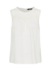 Only, Damen Top mit breiten Tr&auml;gern, Wei&szlig;