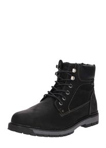 Tom Tailor, Herren Schn&uuml;rstiefel, Schwarz