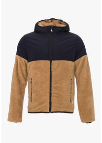 PLUS EIGHTEEN, Herren &Uuml;bergangsjacke, Braun / Schwarz
