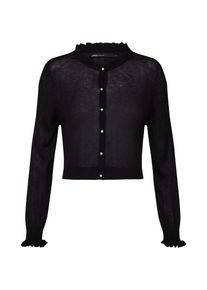 Only, Damen Strickjacke 'onlMARY L/S SHORT CARDIGAN CC KNT', Schwarz