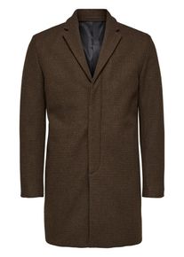Selected Homme, Herren Mantel, Dunkelbraun