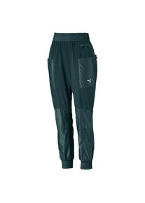 Puma, Damen Cosmic Gestrickte Trainingshose, Dunkelgr&uuml;n