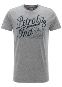 PETROL INDUSTRIES, Herren T-Shirt, Anthrazit / Graumeliert