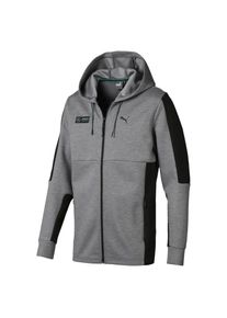 Puma, Herren Sweatjacke 'Mercedes Amg Petronas', Graumeliert / Schwarz