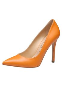 Evita, Damen Pumps, Dunkelorange