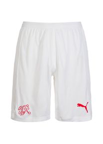 Puma, Herren Schweiz Short Home WM 2018 , Rot / Wei&szlig;