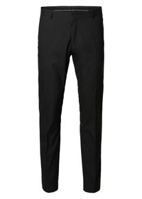 Selected Homme, Herren Slim-Fit-Anzughose, Schwarz