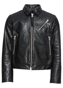 Tiger Of Sweden, Herren Lederjacke 'Tracker Leather Jacket', Schwarz