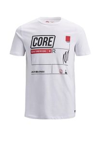 Jack & Jones JACK & JONES, Herren T-Shirt, Rot / Schwarz / Wei&szlig;