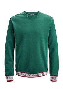 Jack & Jones JACK & JONES, Herren Sweatshirt, Gr&uuml;n / Rot / Wei&szlig;