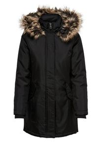 Only, Damen Parka, Schwarz