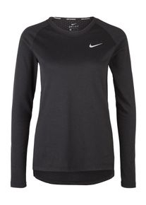 Nike, Damen Langarmshirt 'Tailwind', Schwarz