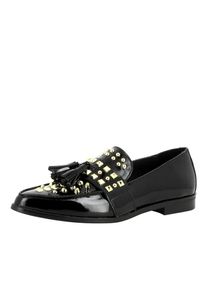 Evita, Damen Slipper 'FILIPA', Gold / Schwarz