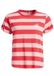 Khujo, Damen T-Shirt 'LUCIDA', Rot