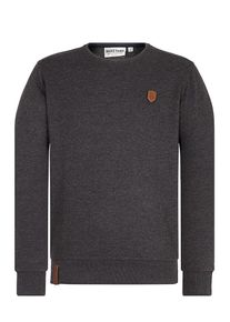 Naketano, Herren Sweatshirt 'Sheriff Von Huckingen', Anthrazit