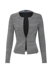 Tom Tailor, Damen Blazer 'Ottoman', Graumeliert