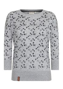 Naketano, Damen Pullover 'Maja', Graumeliert
