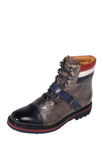 Melvin & Hamilton MELVIN & HAMILTON, Damen Stiefel 'Amelie 64', Dunkelblau / Taupe / Rot / Wei&szlig;