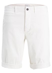 Jack & Jones JACK & JONES, Herren Shorts 'JJIENZO JJ WW STS', Wei&szlig;