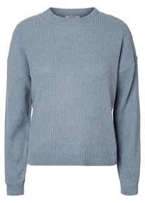 Pieces, Damen Pullover, Blue Denim