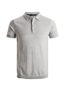 Jack & Jones JACK & JONES, Herren Poloshirt, Hellgrau