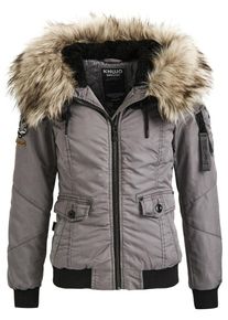 Khujo, Damen Jacke 'MIA', Taupe