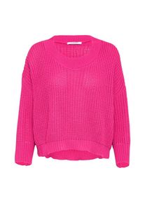 Glamorous, Damen Pullover aus Grobstrick, Pink