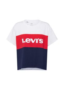 Levi's LEVI'S, Damen Shirt 'Graphic CB Varsity Tee', Navy / Rot / Wei&szlig;