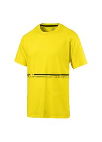 Puma, Herren T-Shirt 'Energy', Neongelb / Schwarz