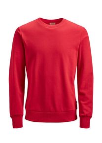 Jack & Jones JACK & JONES, Herren Sweatshirt 'JJEHOLMEN', Rot
