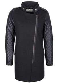 Roosevelt, Damen Mantel, Schwarz