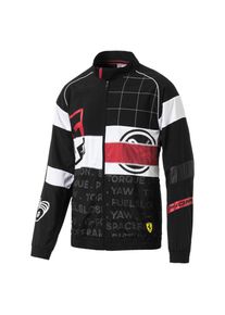 Puma, Herren Jacke 'Ferrari Street', Gelb / Rot / Schwarz / Wei&szlig;
