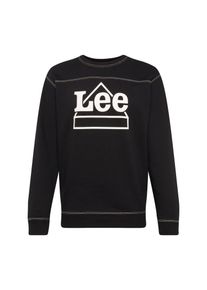 Lee, Herren Sweatshirt 'GRAPHIC SWS', Schwarz / Wei&szlig;