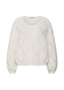 Only, Damen Pullover 'onlMALIA 7/8 PULLOVER KNT', Wei&szlig;