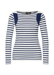 G-Star Raw, Damen Shirt 'Zovas', Navy / Naturwei&szlig;