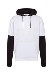 Urban Classics, Herren Sweatshirts 'Double Layer Hoody', Schwarz / Wei&szlig;