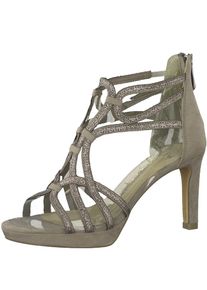 Marco Tozzi, Damen Sandalette, Taupe