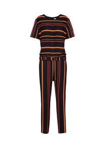BOSS, Damen Jumpsuit 'Asumy', Orange / Schwarz