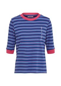 Pepe Jeans, Damen T-Shirt, Blau / Rauchblau / Dunkelpink