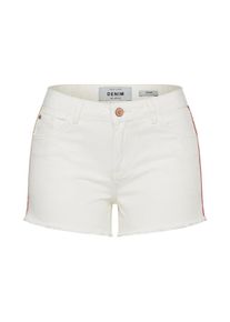 New Look, Damen Regular Shorts, Rot / Wei&szlig;
