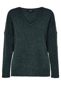 Selected Femme, Damen Wollpullover 'LIVANA', Tanne