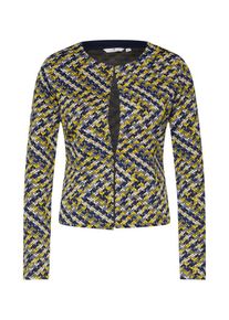 Tom Tailor, Damen Blazer, Blau / Gelb