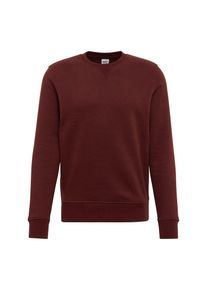GAP, Herren Sweatshirt 'SUEDED FLEECE CREW', Weinrot