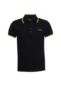 Diesel, Herren Poloshirt 'T-RANDY-BROKEN', Schwarz