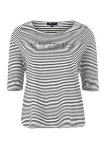 Tom Tailor Women +, Damen Shirt, Wei&szlig;