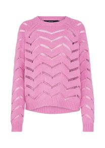 V&eacute;ro Moda VERO MODA, Damen Grobstrickpullover 'SELMA', Lila