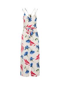 Y.A.S, Damen Jumpsuit 'BLUR', Blau / Rot / Wei&szlig;